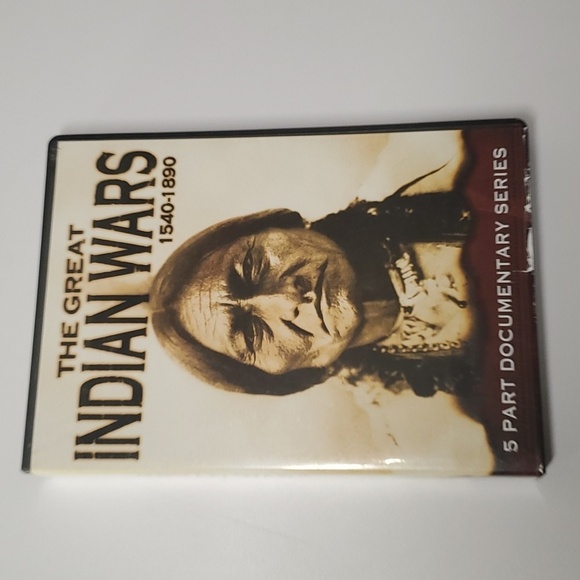 The Great Indian Wars 1540 - 1890 five part documentary series - Picture 1 of 6